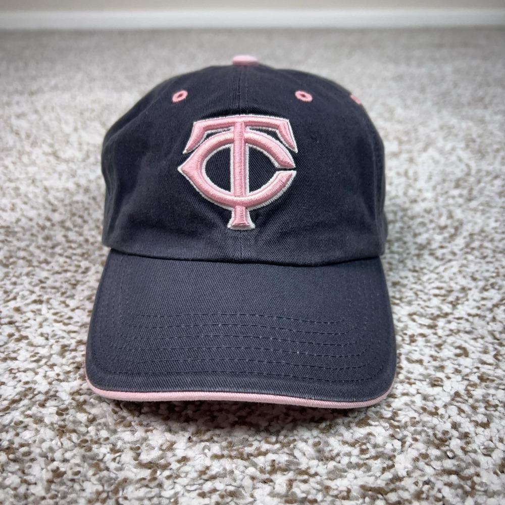 Minnesota Twins Hat Strap Back Womens One Size Blue MLB Baseball Fan Favorite